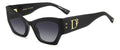 Dsquared2 Dark Grey Square Women's Sunglasses D2 0132/S