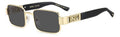 Dsquared2 D2 0156/S Grey Men's Rectangular Sunglasses 54mm