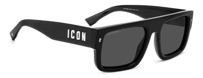 Dsquared2 Icon 0008/S Grey Square Men's Sunglasses 54mm