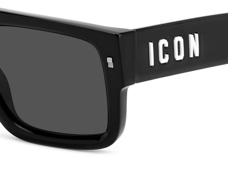 Dsquared2 Icon 0008/S Grey Square Men's Sunglasses 54mm
