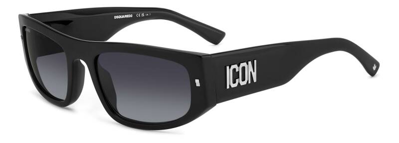 Dsquared2 Icon 0016/S Dark Grey Sunglasses for Men 1 Pair