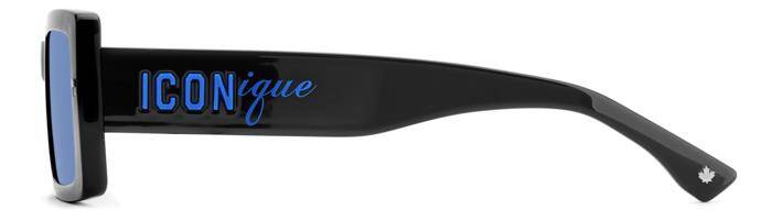 Dsquared2 Icon 0029/S Men's Rectangular Sunglasses 55mm