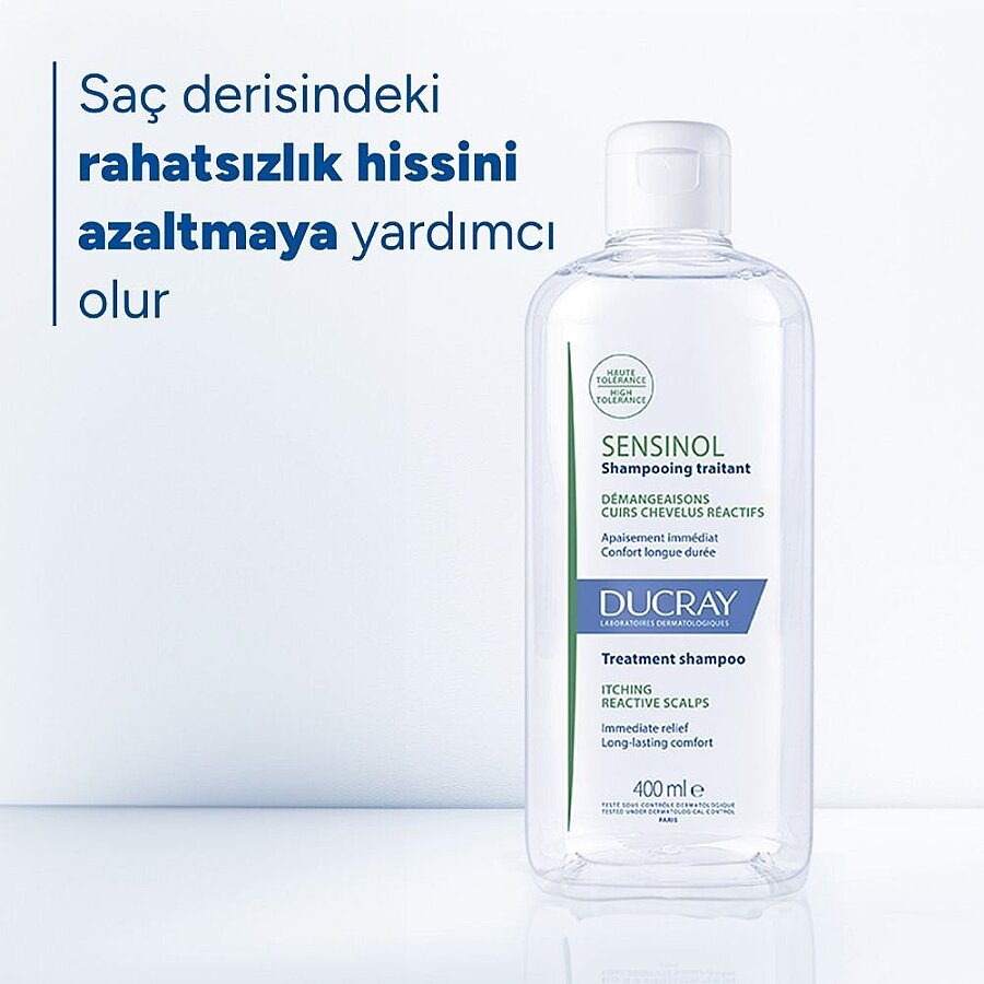 Ducray Sensinol Soothing Shampoo for Sensitive Scalps 400 ml