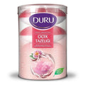 Duru Fresh Flower Scented Bar Soap 4x100g