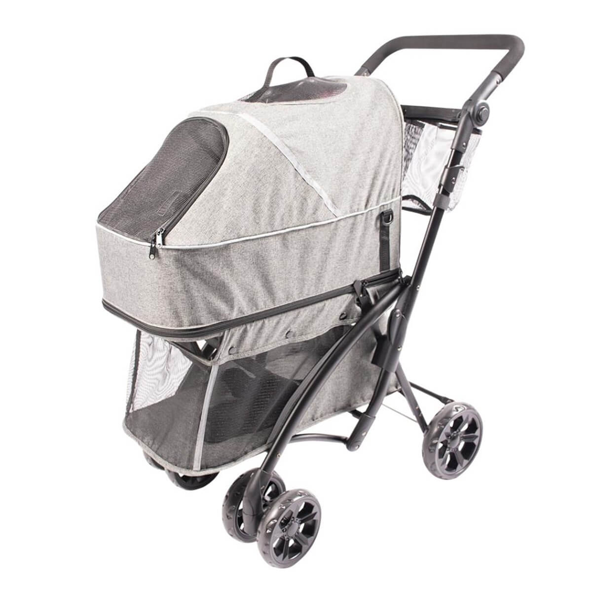Duvo+ Pet Buggy Deluxe 5-in-1 Travel System 15kg Capacity