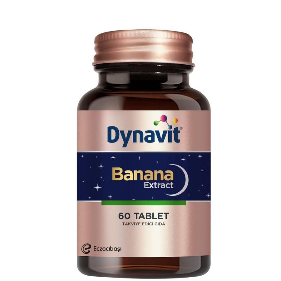 Dynavit Banana Extract Supplement with Hibiscus 60 Tablets