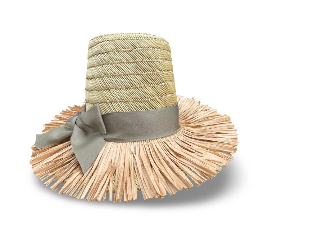 Cha Cha's House of Ill Repute - Bewitched - Fringed Beach Hat: Medium 22.5/23