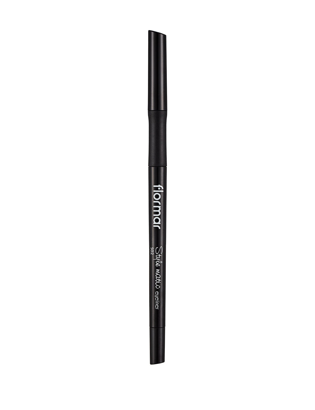 Flormar Stylematic Matte Waterproof Eyeliner S02 New Black