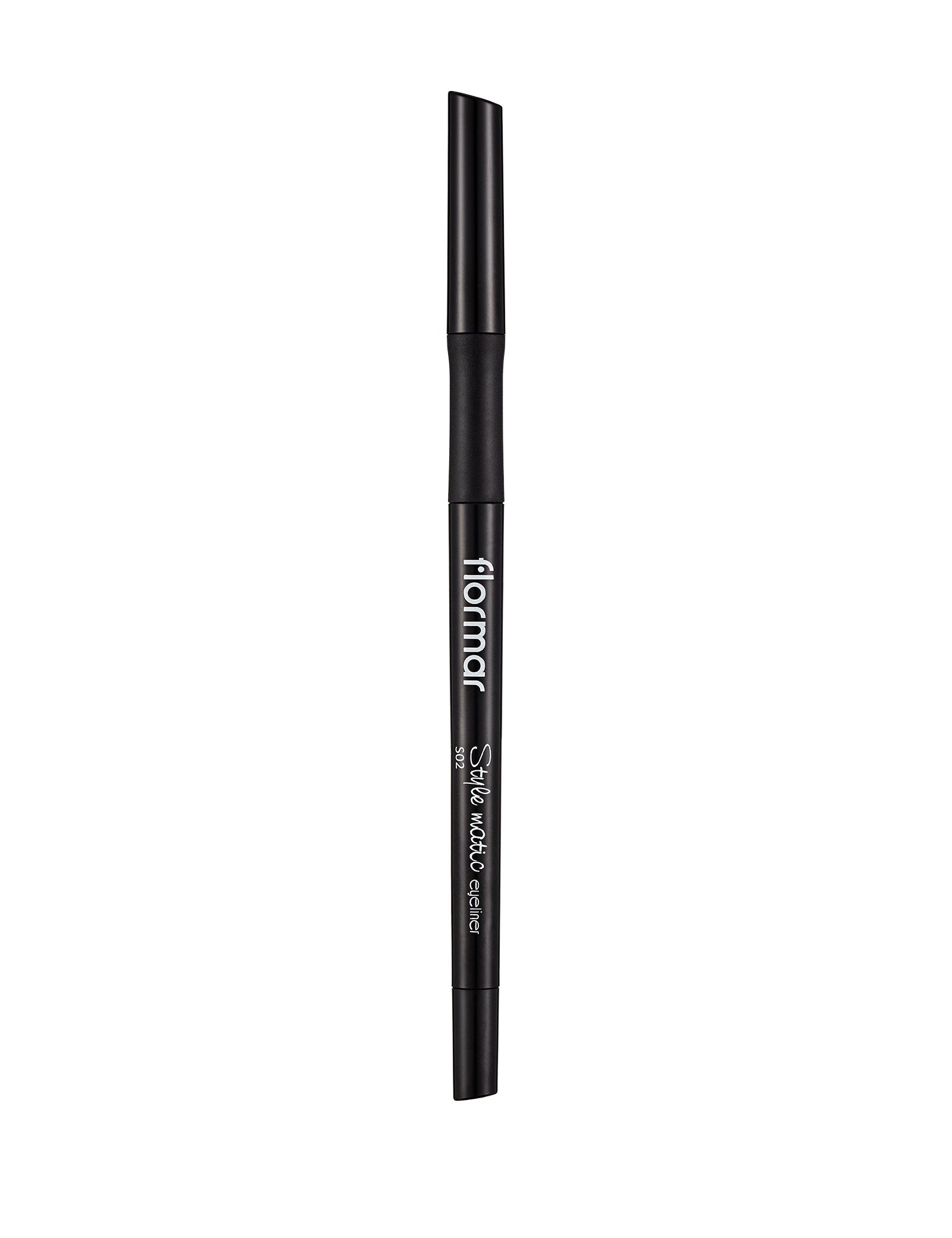 Flormar Stylematic Matte Waterproof Eyeliner S02 New Black