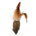 Eastland Catnip Feather Mouse Toy for Interactive Play 5cm