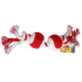 Eastland Double Ball Stress Rope Durable Dog Tug Toy