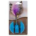 Eastland Interactive Chirping Wobble Cat Toy with Feathers 27cm