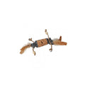 Eastland Feathered Rattle Mushroom Cat Toy 9.5x3.5cm