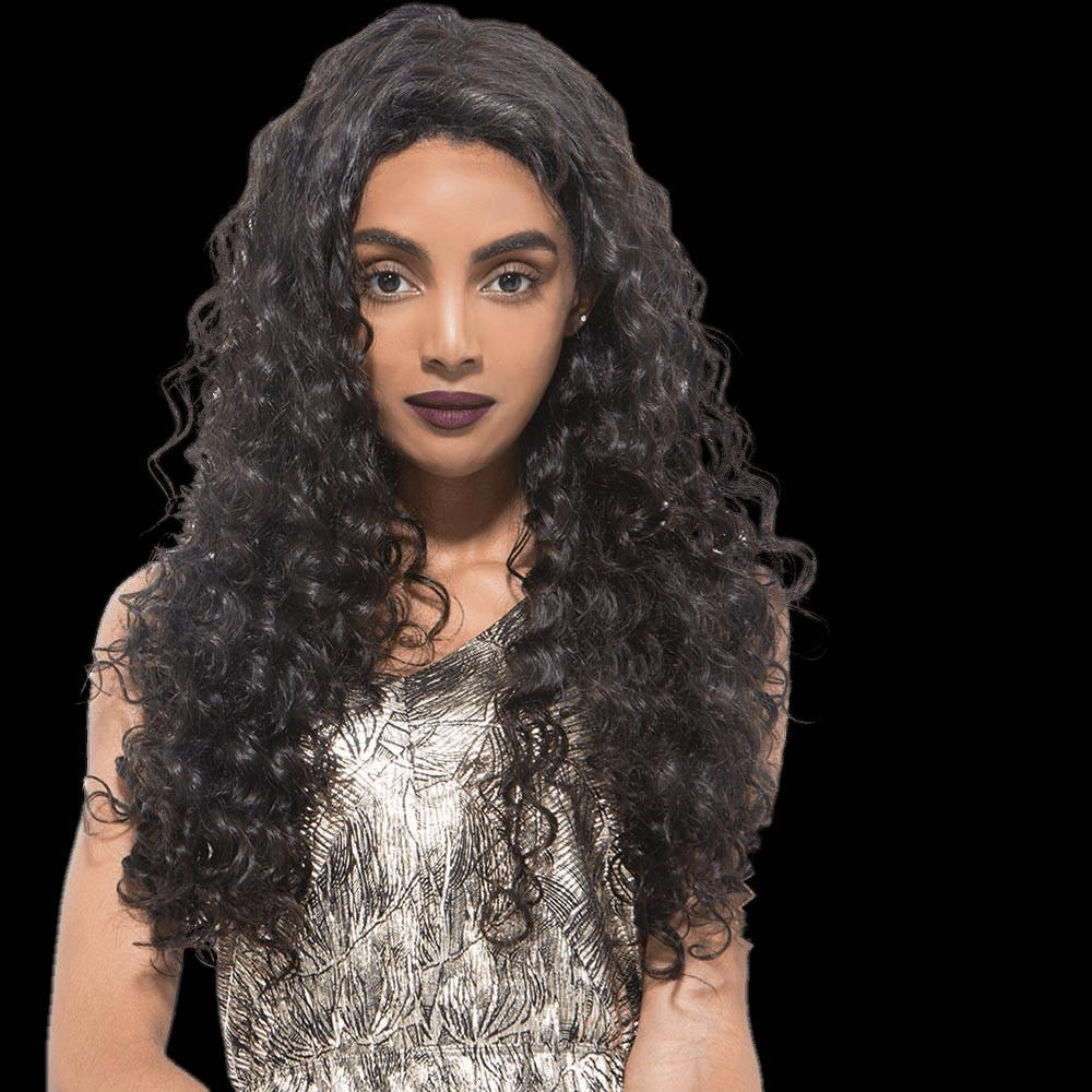 Ebin Dress 9A Lace Front Wig Deep Wave 22"