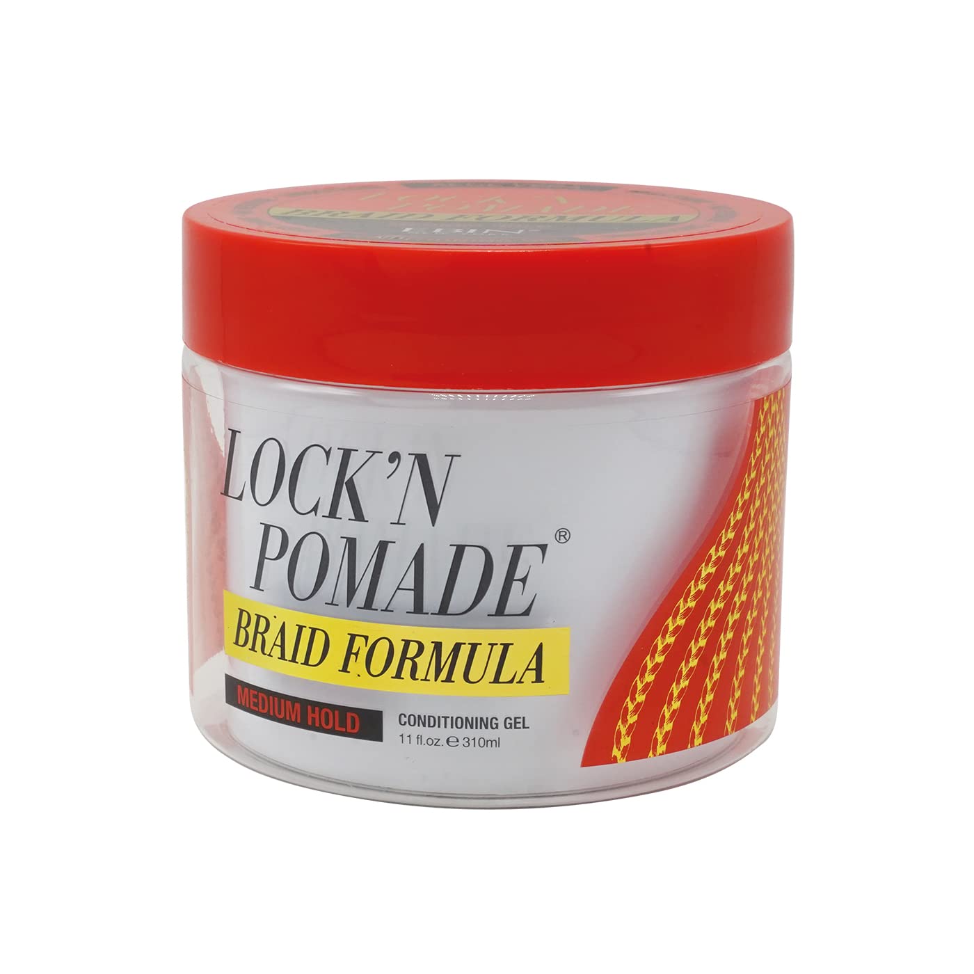 EBIN New York Braid Formula, Medium Hold, 11 oz