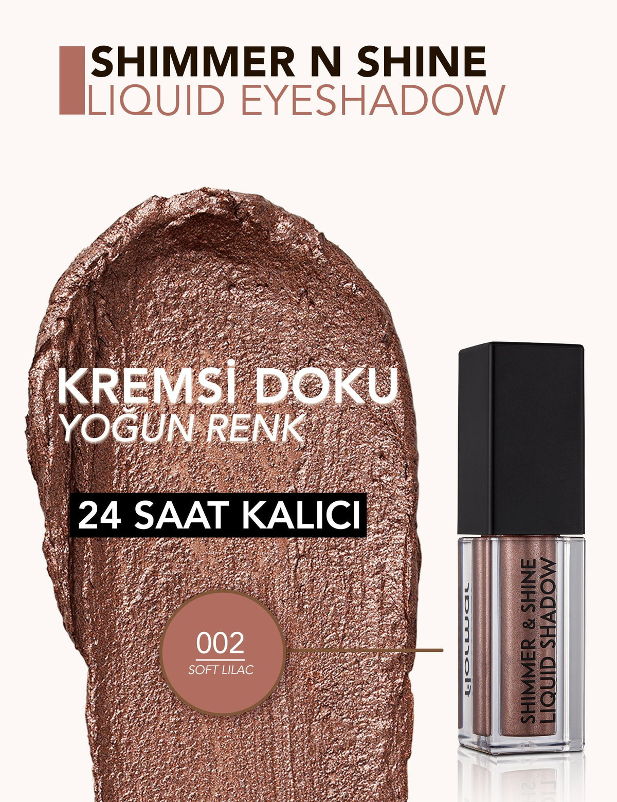 Flormar Shimmer & Shine Intense Liquid Metallic Eyeshadow