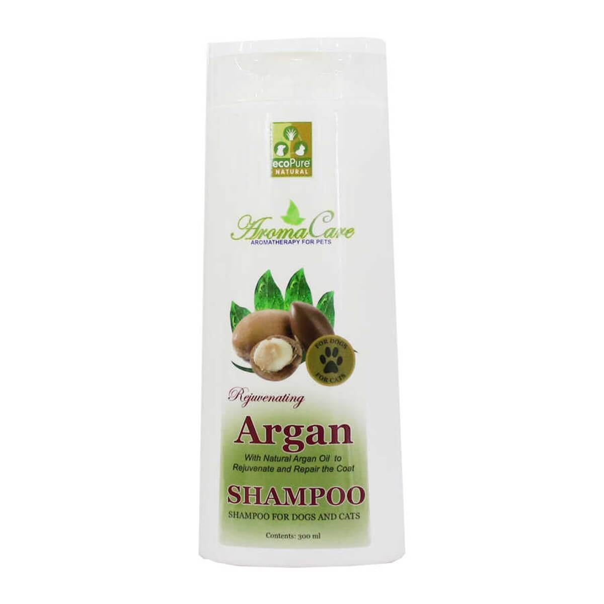 Ecopure Argan Oil Pet Shampoo for Silky Fur 300 ml