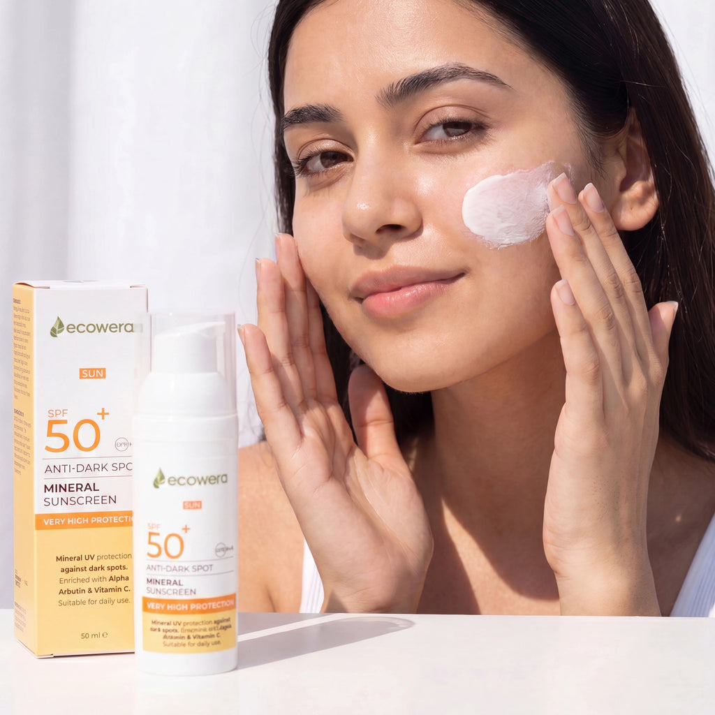 Ecowera Mineral Sunscreen SPF50+ Brightening Formula 50 ml