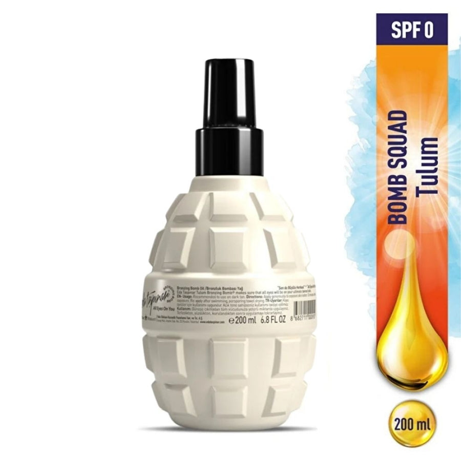Eda Taspinar Tulum Bronzing Bomb Intense Tanning Oil 200 ml
