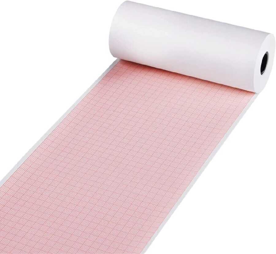 Generic EKG Thermal Recording Paper 80mm x 20m Roll
