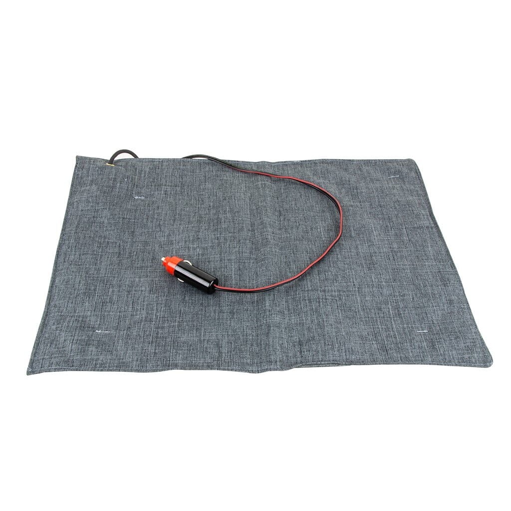 Omak 12V Heated Car Seat Cushion with Thermostat 30x45 cm