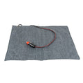 Omak 12V Heated Car Seat Cushion with Thermostat 30x45 cm