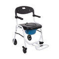 Golfi G540 Aluminum Commode Bath Chair with Removable Bucket