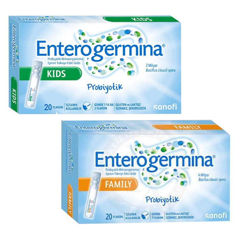 Enterogermina Family Pack Probiotic Supplement 40 Vials