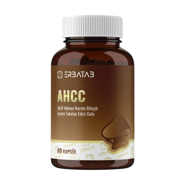 Erbatab AHCC Active Hexose Correlated Compound 60 Capsules