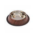 EuroDog Bamboo Pattern Pet Bowl for Food and Water 16 oz
