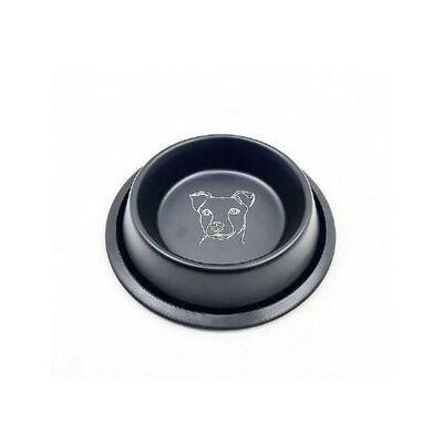 EuroDog Oripet Laser Engraved Pet Food and Water Bowl 96 oz