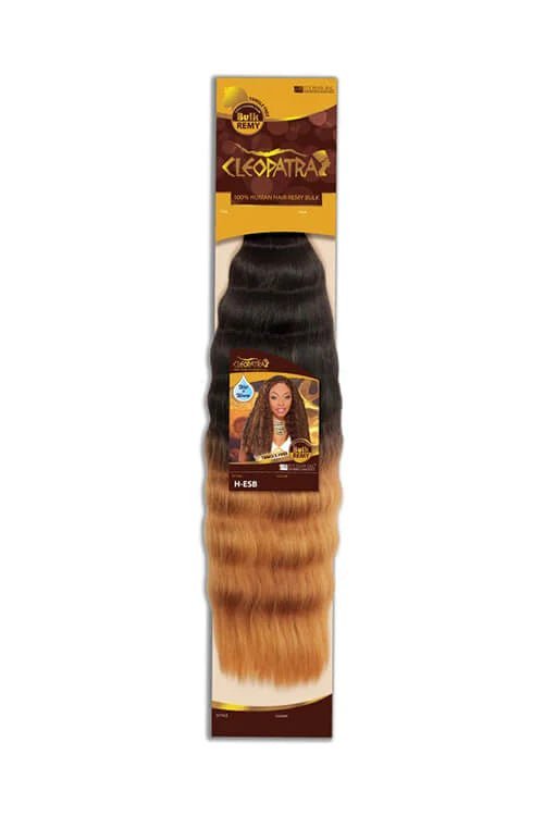 Eve Hair Cleopatra Wet and Wavy 100% Human Hair Remy Bulk 22"