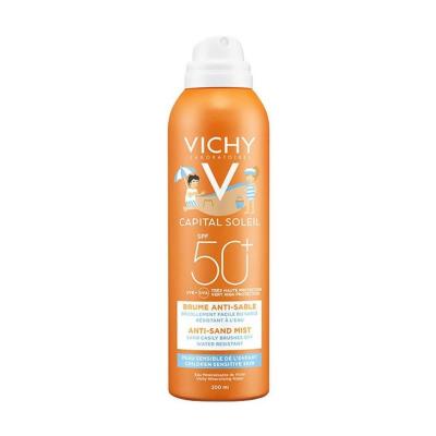 Vichy Capital Soleil SPF50 Anti-Dandruff Mist for Children - Hypoallergenic, Water-Resistant Sunscreen Spray - 6.76 fl oz