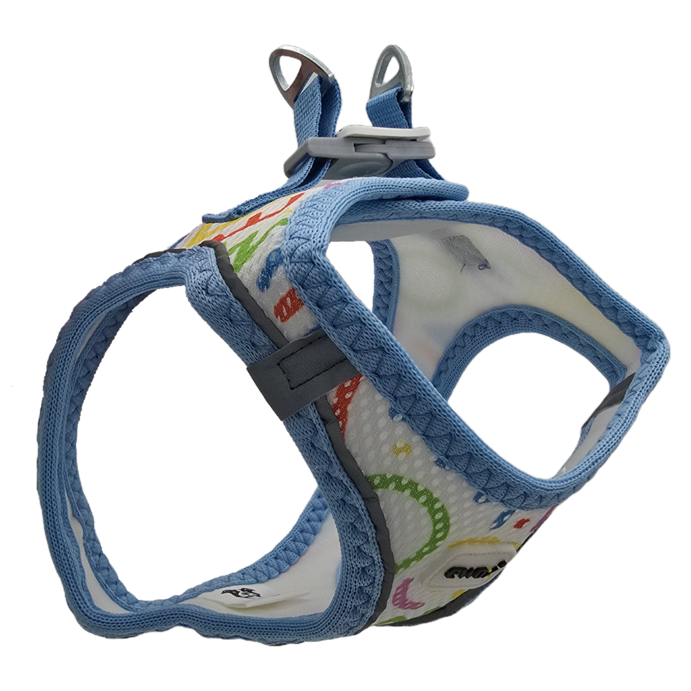 Ewox Air Mesh Geometric Dog Harness Breathable 3XS
