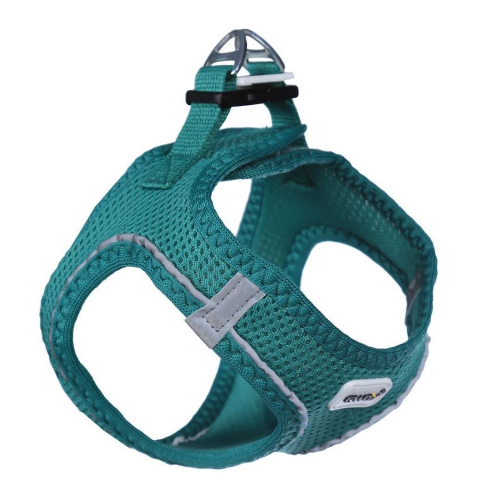 Ewox Air Mesh Green Dog Harness Breathable Safety Design 2XS
