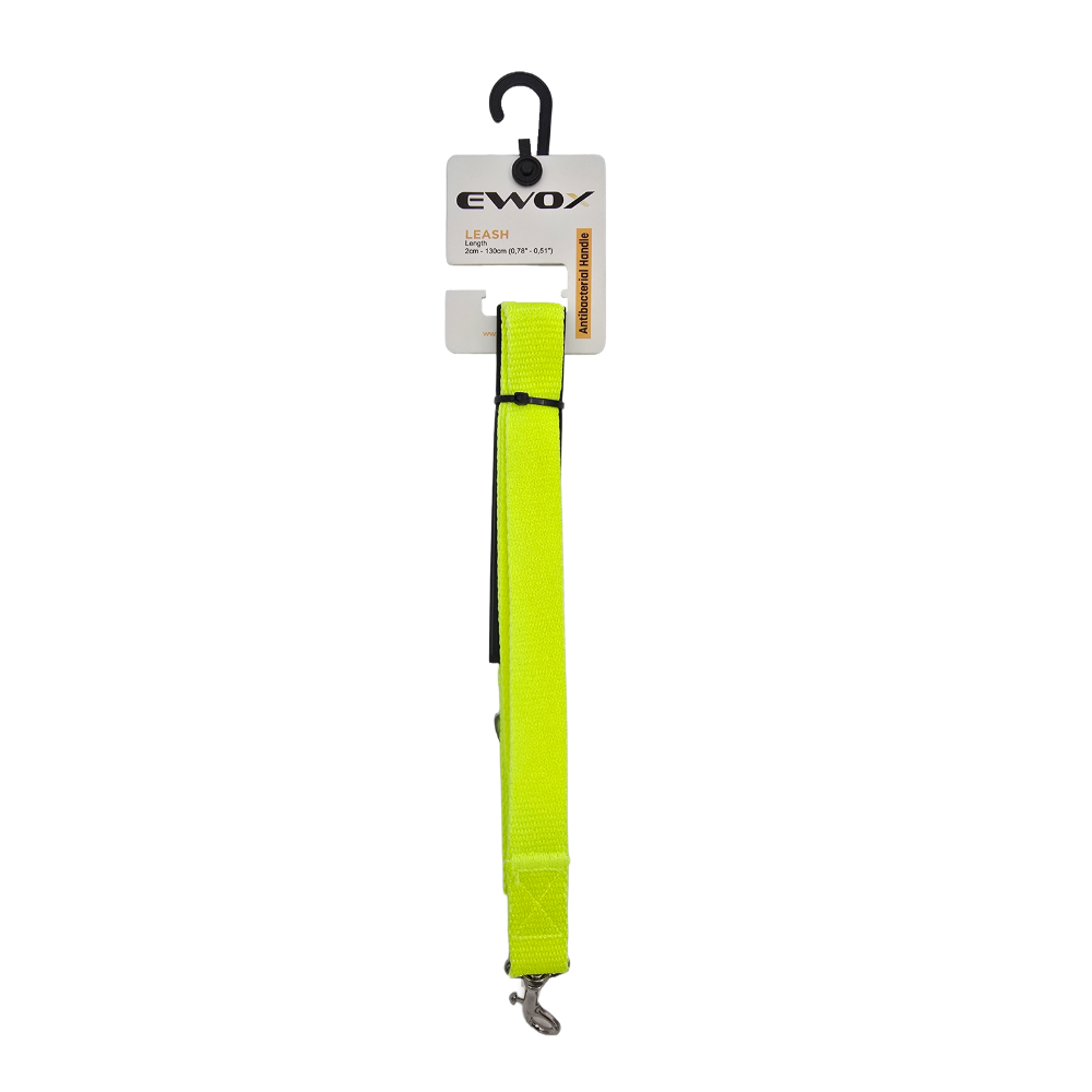 Ewox Small Breed Dog Leash Yellow Durable Walking Lead