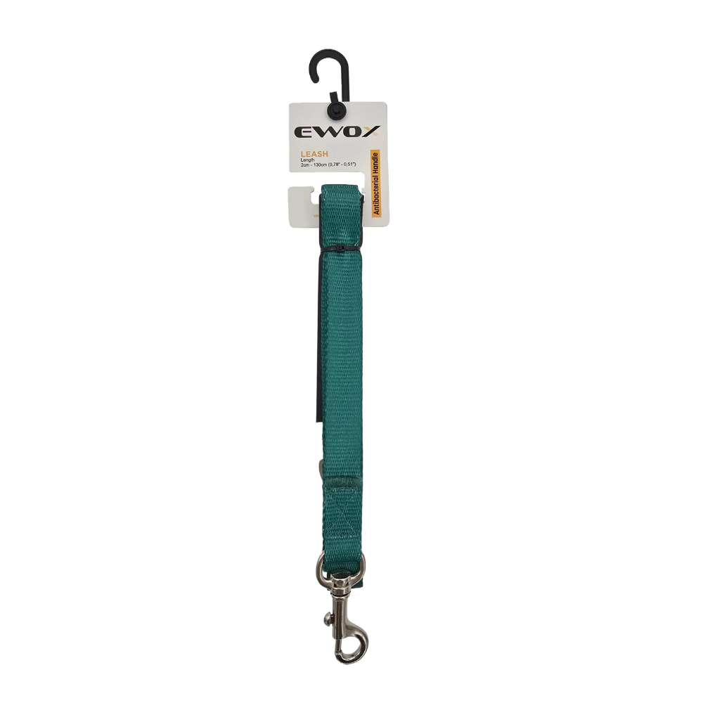 Ewox Small Breed Dog Leash Durable Green Walking Lead