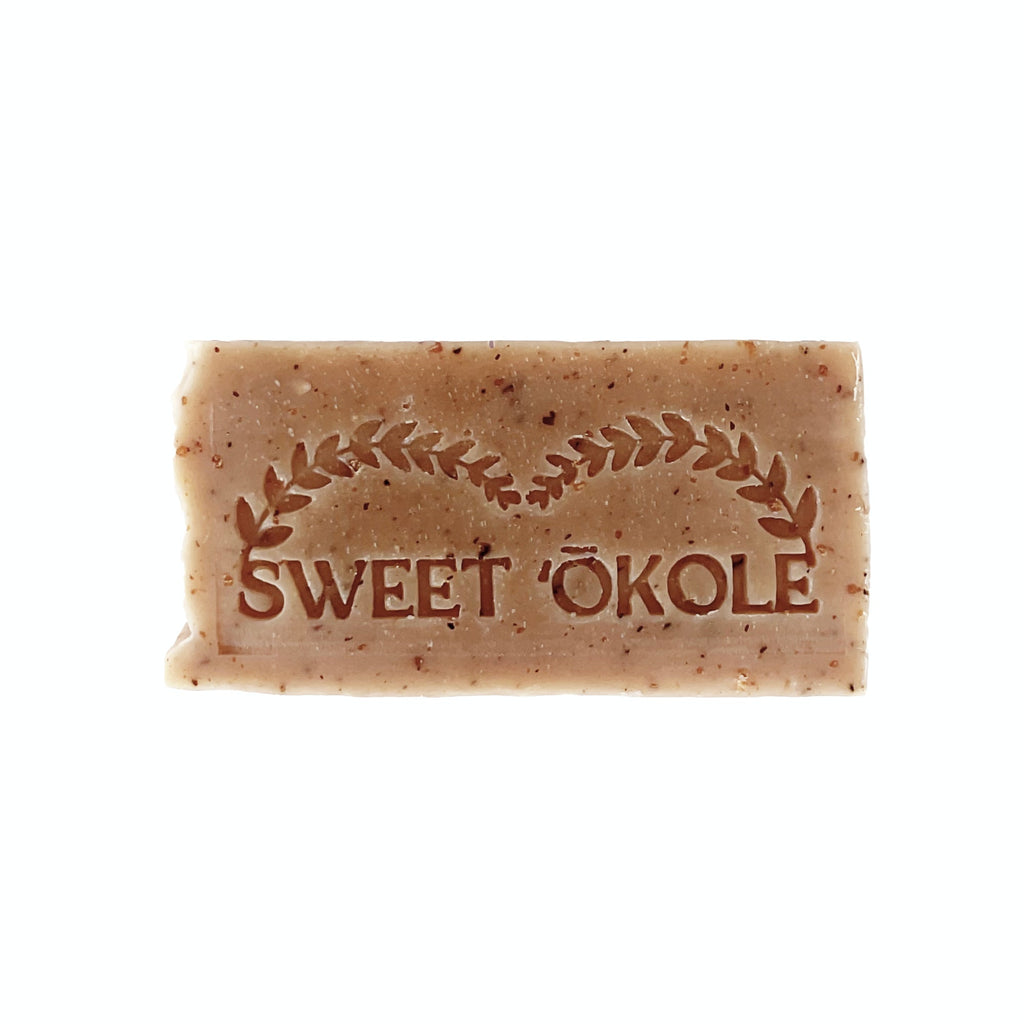 Red Bean & Root Soap, Zero Waste Gentle Exfoliant Scrub Bar
