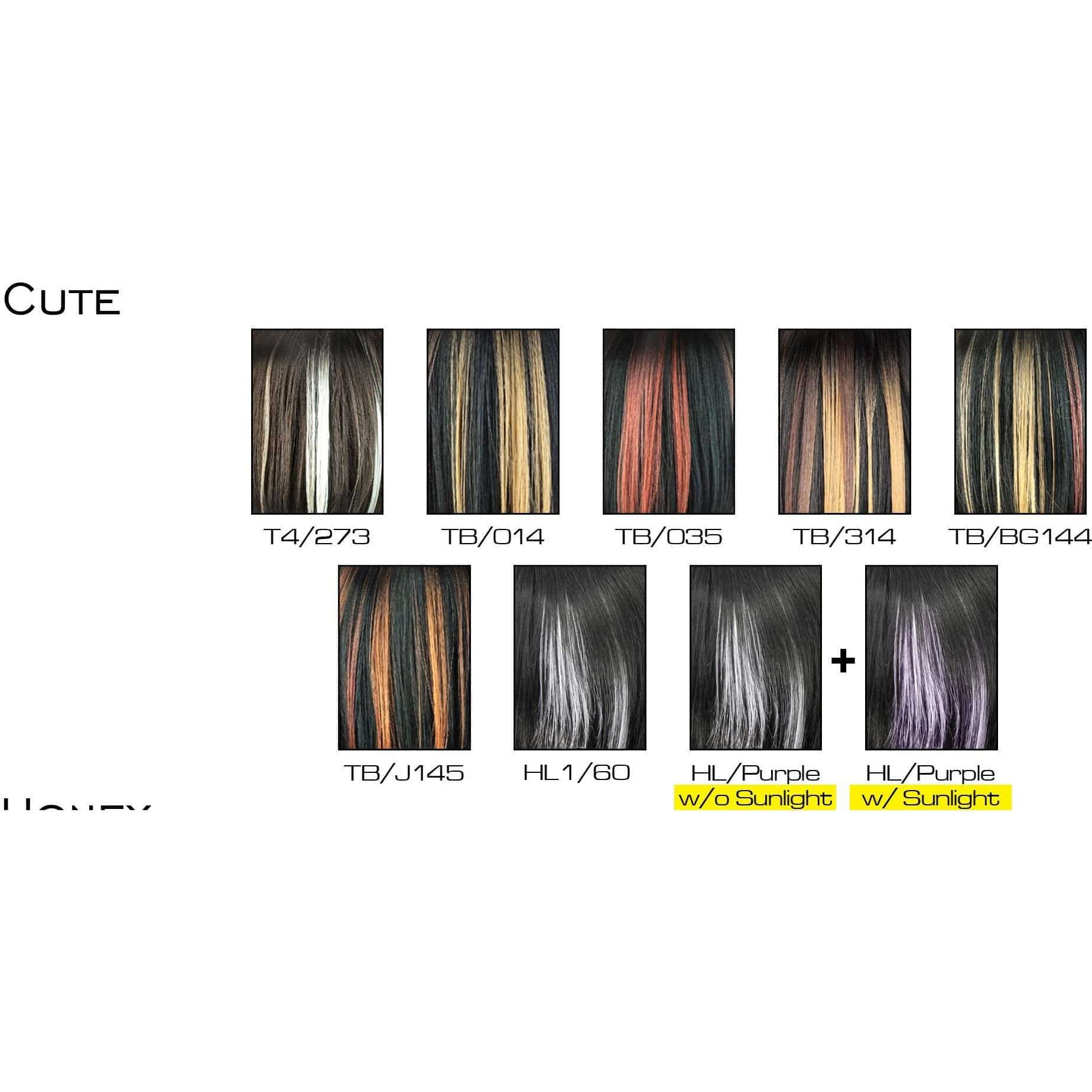 Unique Exotic Collection Cute Style Wig