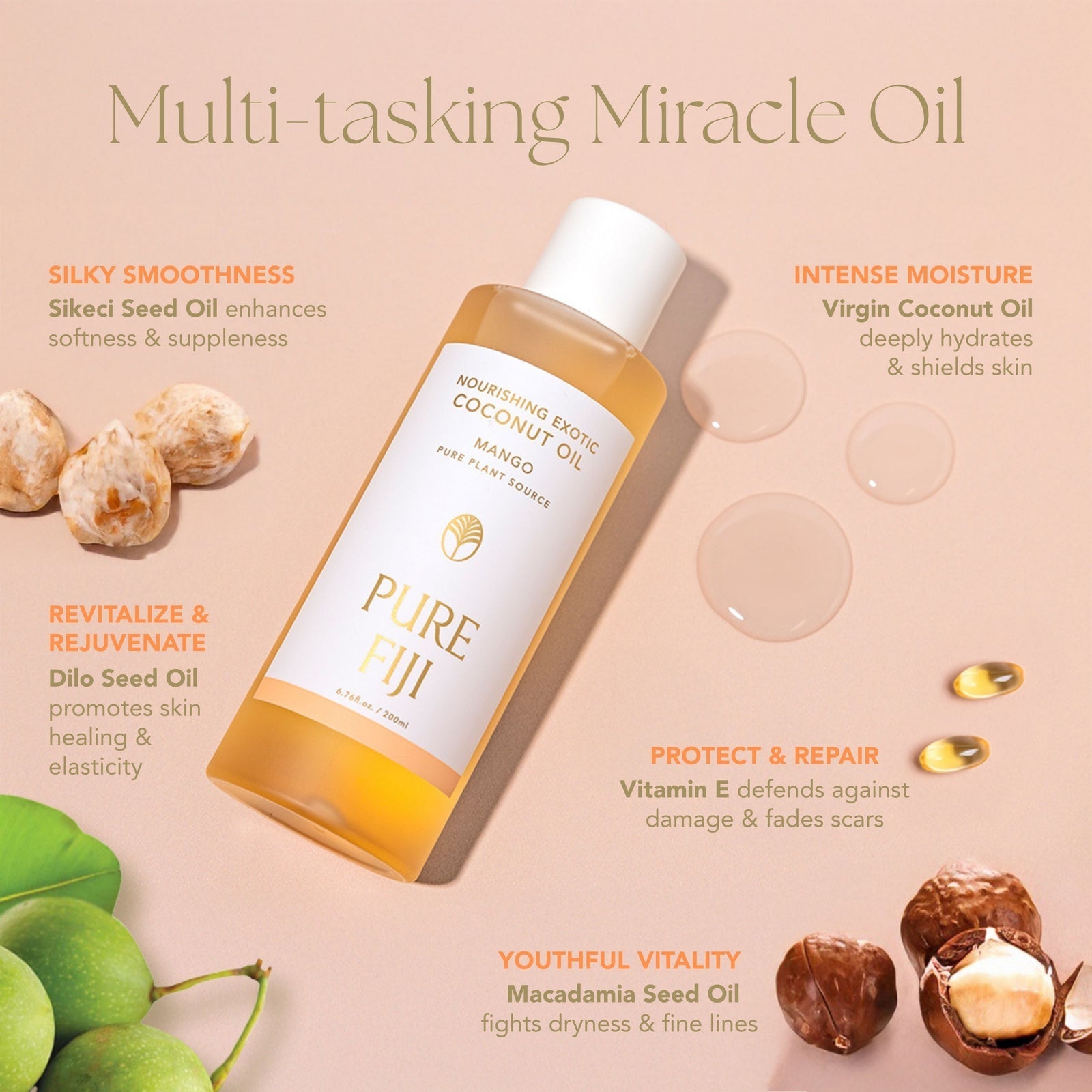 Nourishing Exotic Coconut Oil | Pure Fiji