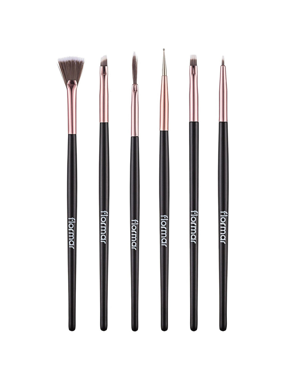 Flormar 6-Piece Nail Art Brush Set for Precision Designs