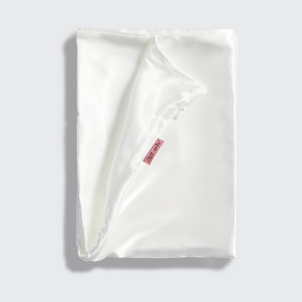KITSCH - Satin Pillowcase Standard - Ivory