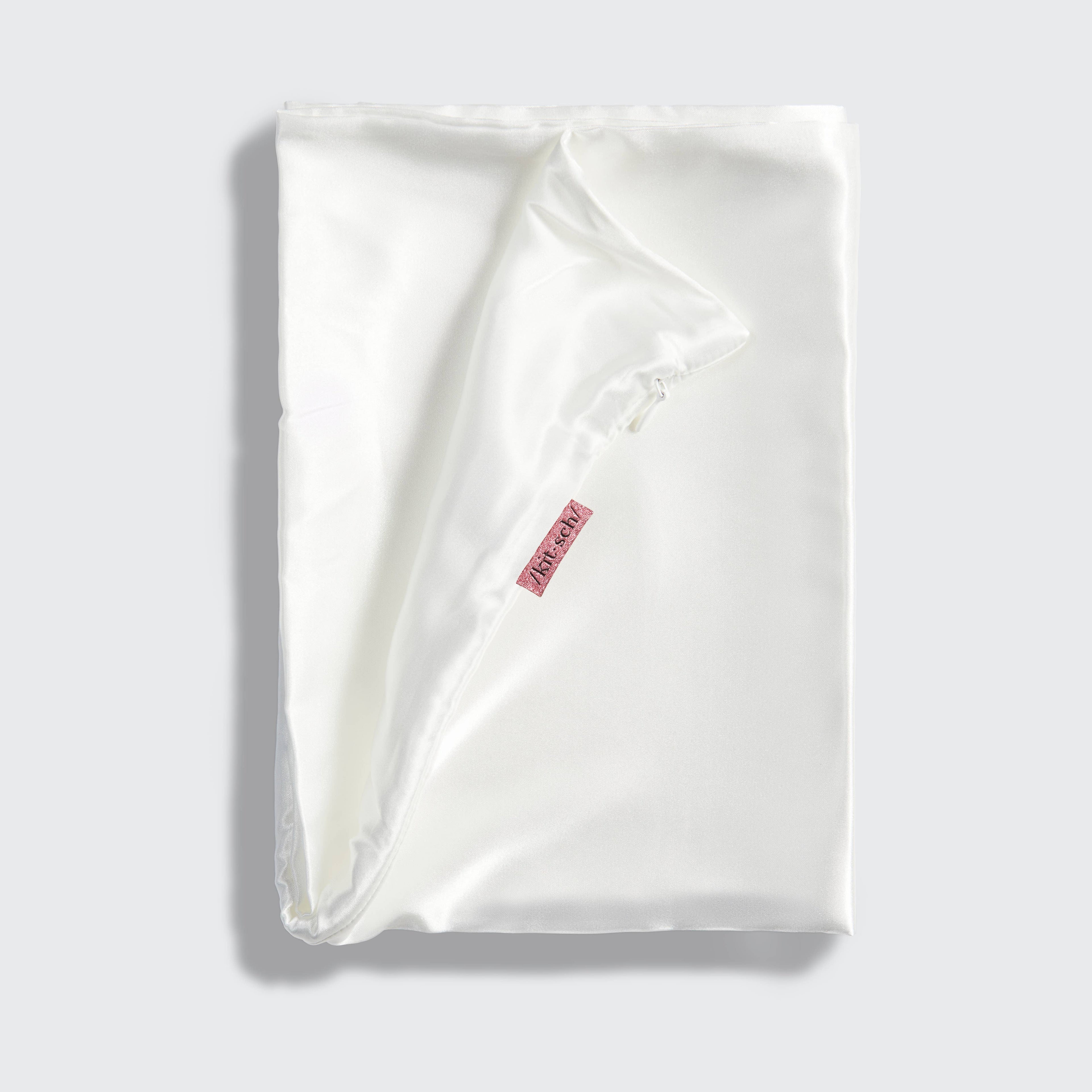KITSCH - Satin Pillowcase Standard - Ivory