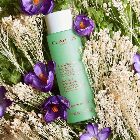 Clarins Purifying Toning Lotion Sebum Balancing Formula 200 ml