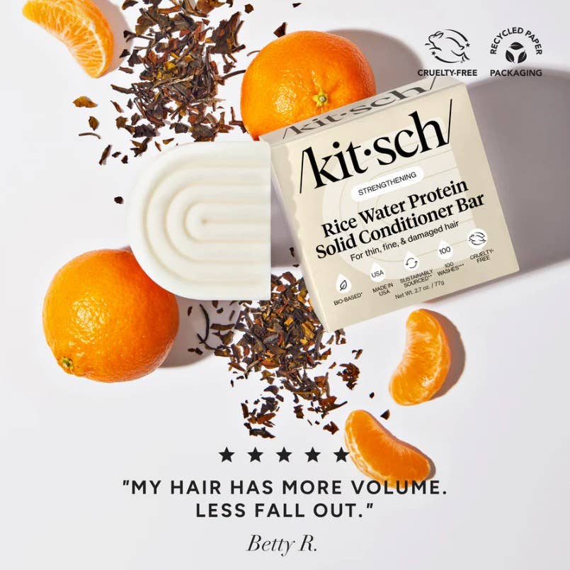 KITSCH - Rice Water Conditioner Bar for Hair Growth