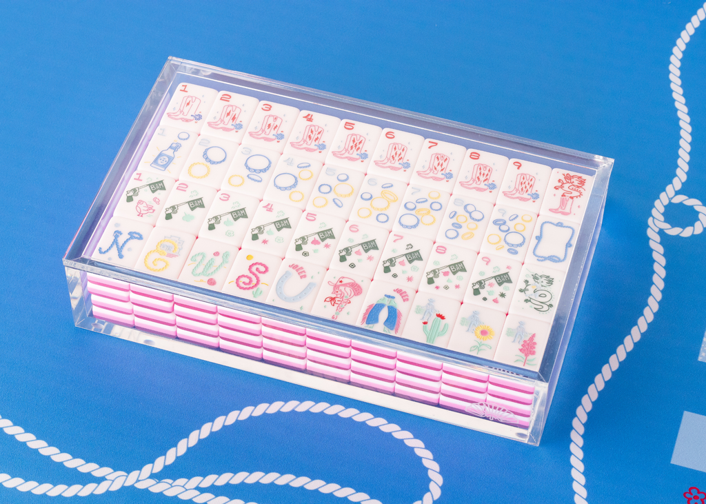 Miss Mahjong - Classic Acrylic Box