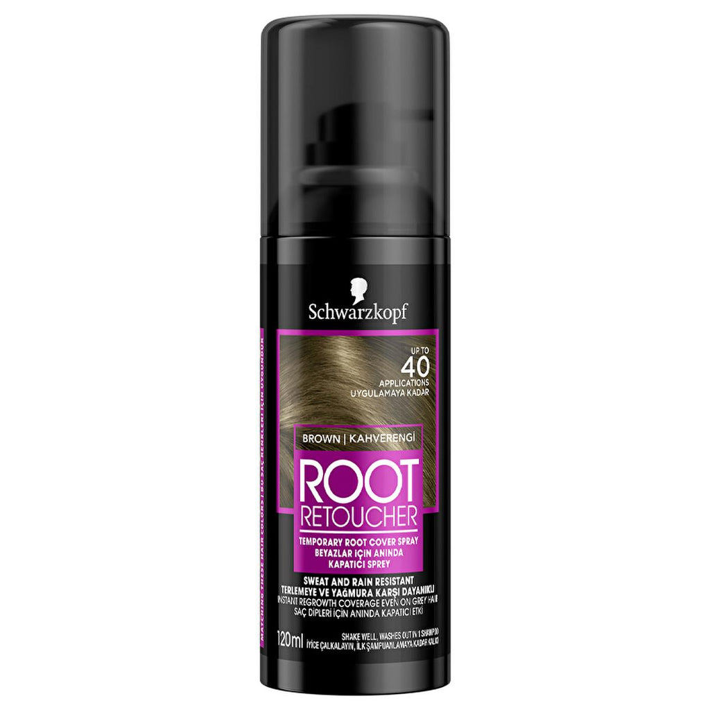 Root Retoucher Hair Color Touch-Up Spray - Instant Gray Root Coverage, 4.06 fl oz
