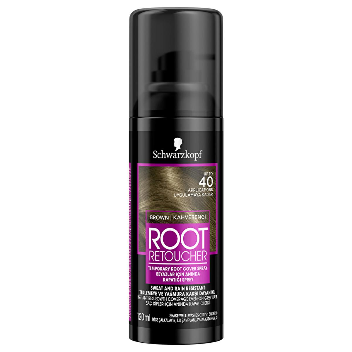 Root Retoucher Hair Color Touch-Up Spray - Instant Gray Root Coverage, 4.06 fl oz