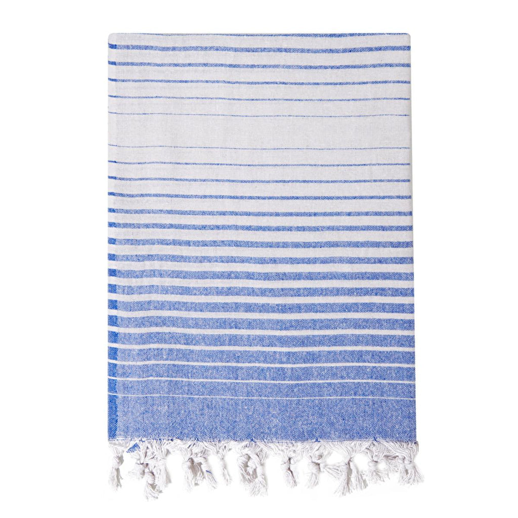 Eklips Turkish Towel Super Absorbent Quick Dry - Dark Blue Peshtamal Lightweight Beach, Bath, Travel, Gym - Elegant Design
