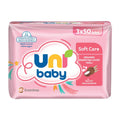 Uni Baby Soft Care Coconut Oil Wet Wipes 150 Count
